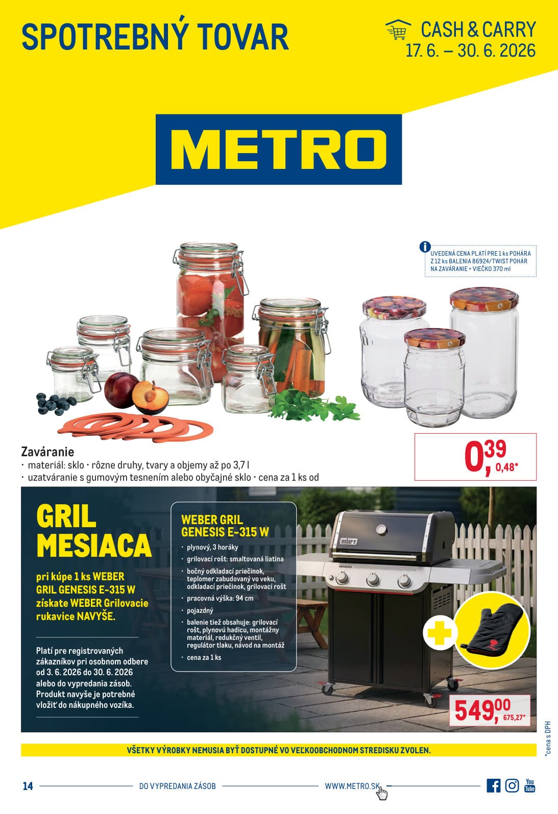 Metro leták