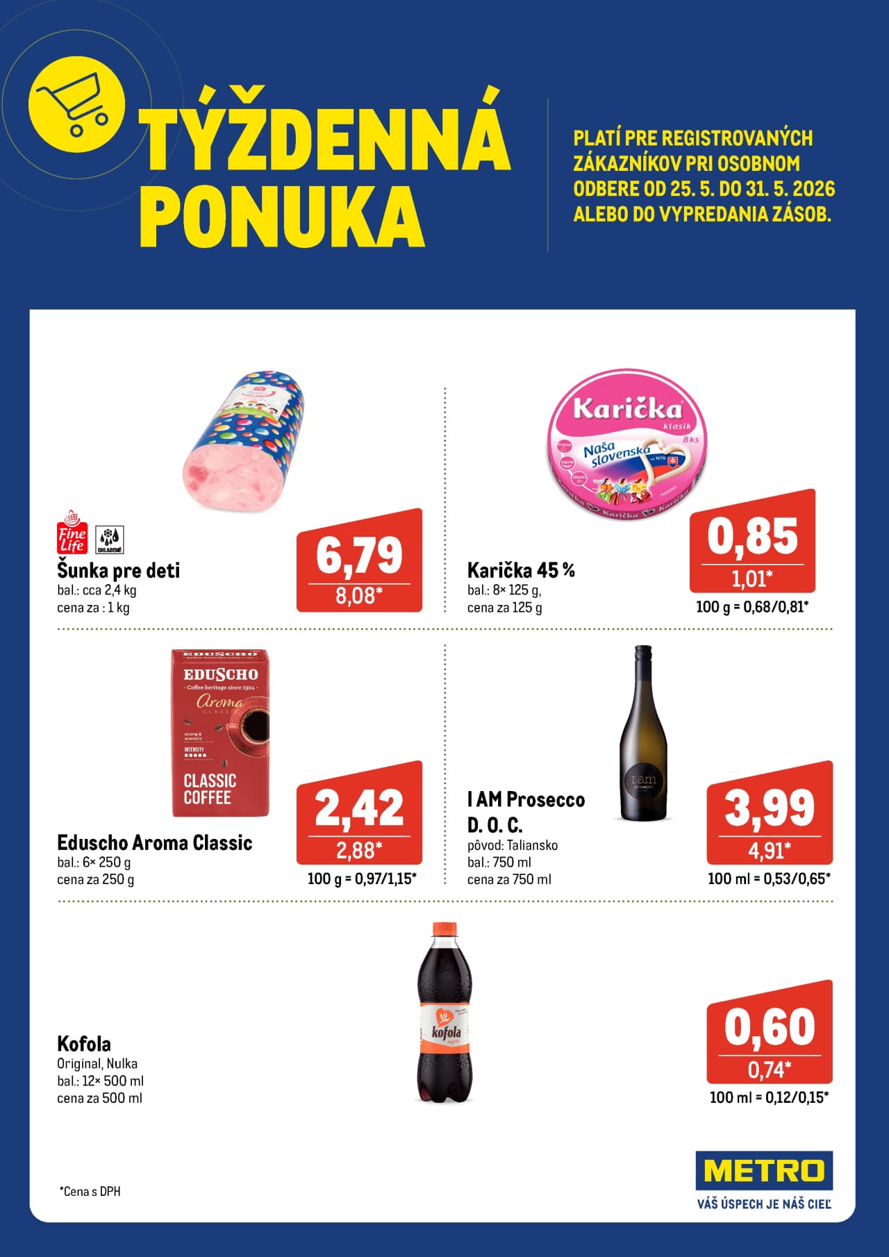 Metro leták